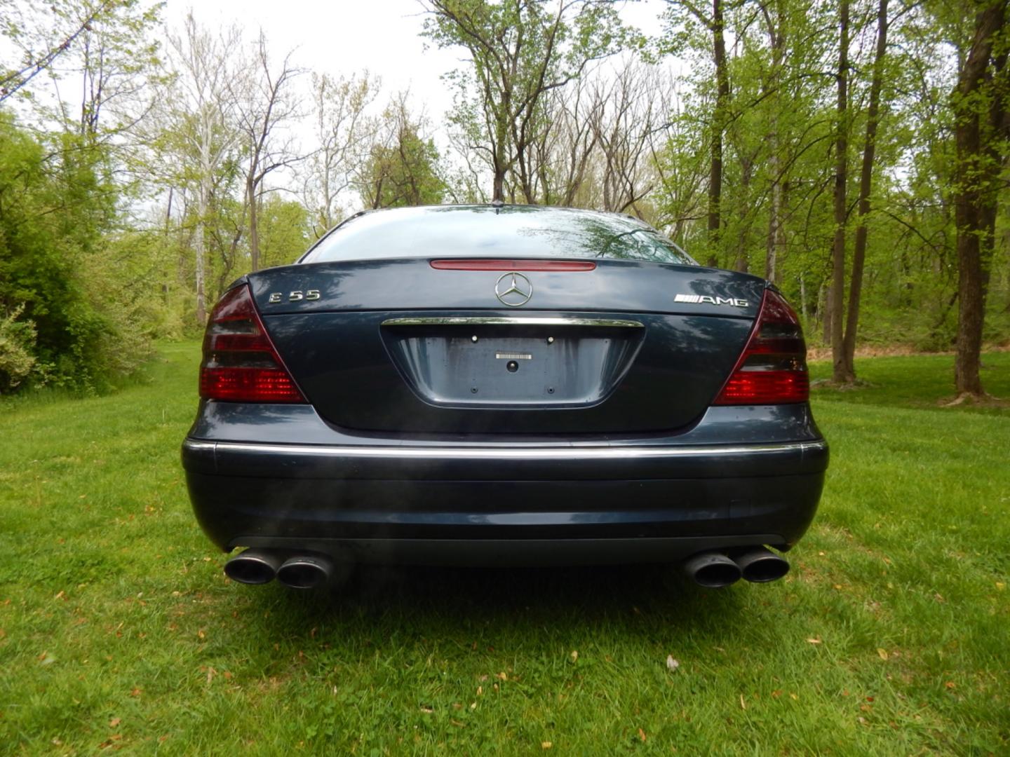 2005 Blue /Black Leather Mercedes-Benz AMG E55 AMG (WDBUF76J45A) with an 5.4L V8 SOHC 24V SUPERCHARGED engine, 5-Speed Automatic Overdrive transmission, located at 6528 Lower York Road, New Hope, PA, 18938, (215) 862-9555, 40.358707, -74.977882 - Here for sale is a super cool, very rare, 2005 Mercedes-Benz E55 AMG. Under the hood is one of Mercedes best V8's, the supercharged 5.4 liter. It puts the power to the rear wheels via an automatic 5 speed transmission equipped with push button speed shift technology. Options include: keyless entry - Photo#9